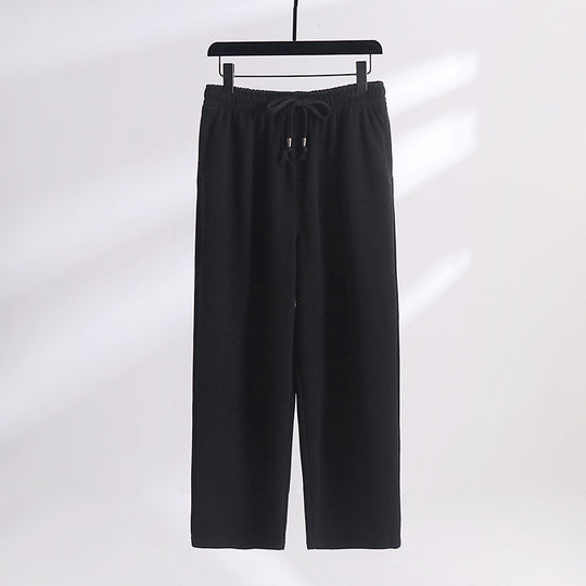Unisex Gefütterte Fleece-Jogginghose mit elastischem Bund Kordelzug und schmalem Knöchelbündchen Shop Nory