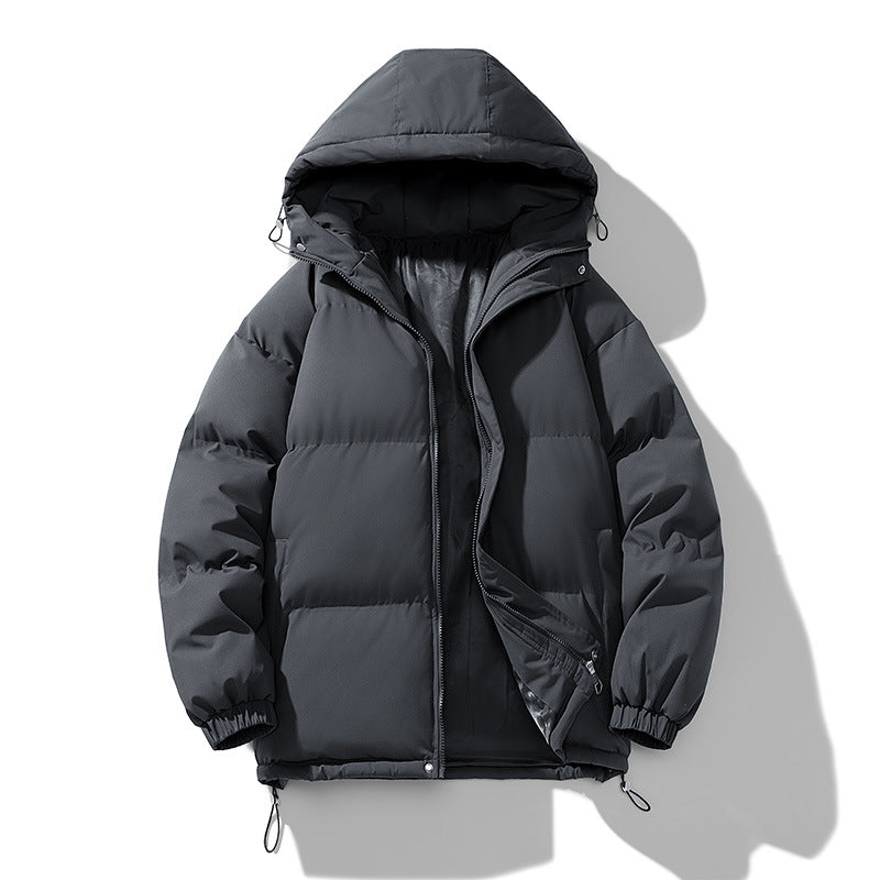 Unisex Gepolsterte Kapuzensteppjacke mit Thermoisolierung und verstellbarem Saum Shop Nory