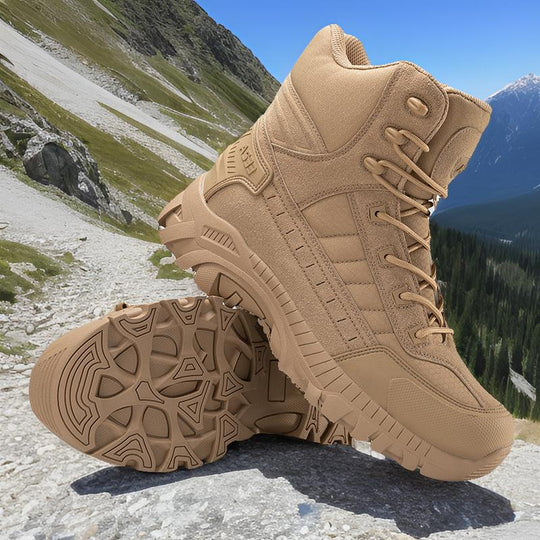 Herren All-Terrain Trekkingstiefel mit hohem Knöchelschutz und rutschfester Sohle Shopnory