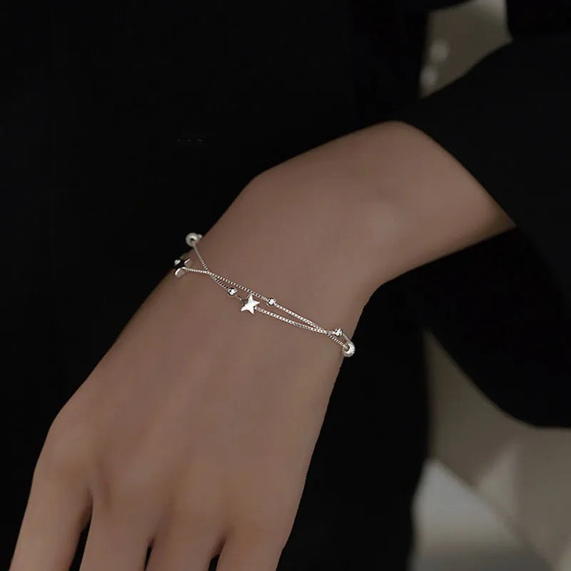 Damen filigranes Armband mit funkelnden Zirkonia Shop Nory