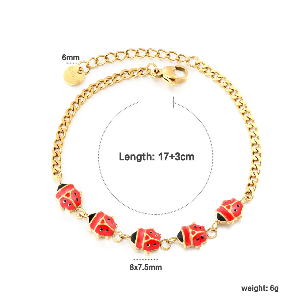 Damen Armband mit verspieltem Wassermelonenmotiv Shop Nory