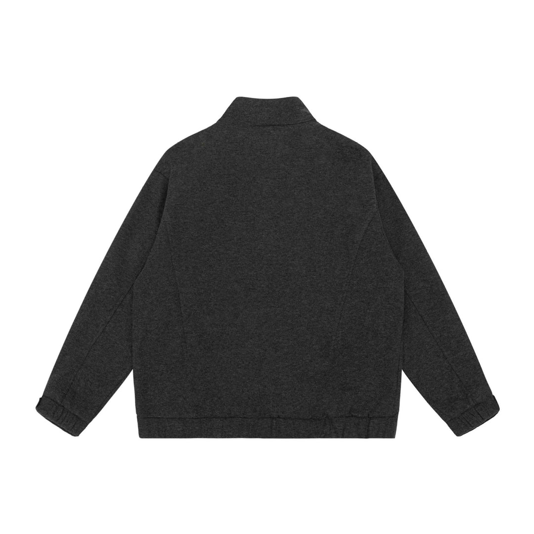 Damen Boxy-Zipjacke mit hohem Stehkragen, Raglanärmeln und verdecktem Reißverschluss Shop Nory