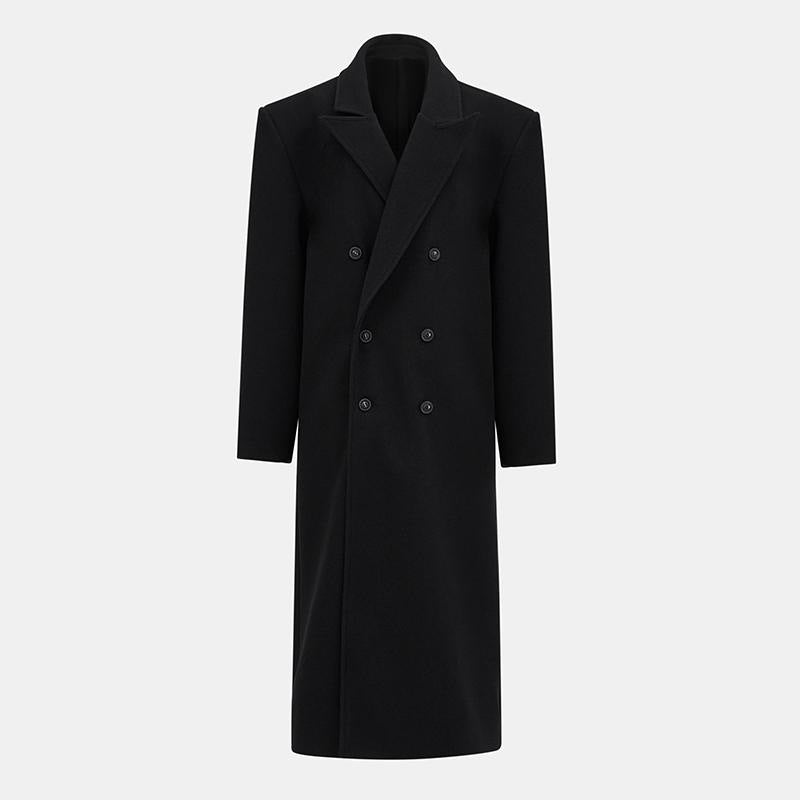 Herren Lange Elegante Doppelreiher