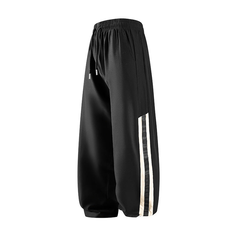Herren Sweatpants mit elastischem Bund und seitlichen Streifen Shop Nory