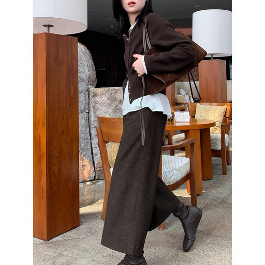 Damen Lässige, weite Strickjacke Shop Nory