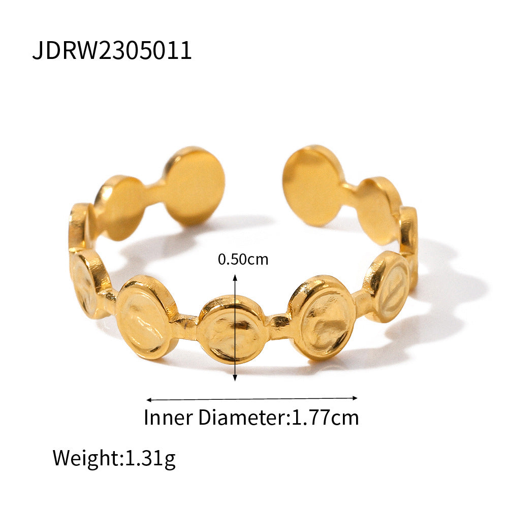 Damen Offenes Armband mit kunstvollem Münzmotiv Shop Nory