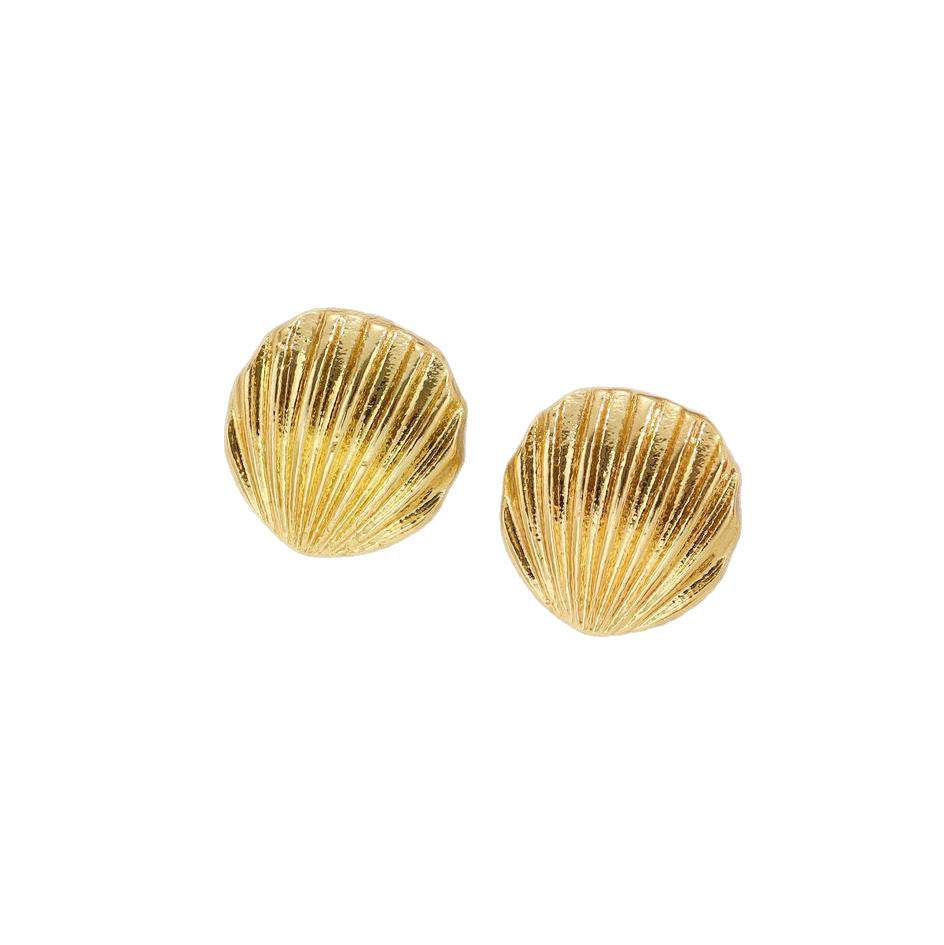 Damen Ohrstecker im eleganten Muschel-Design Shop Nory