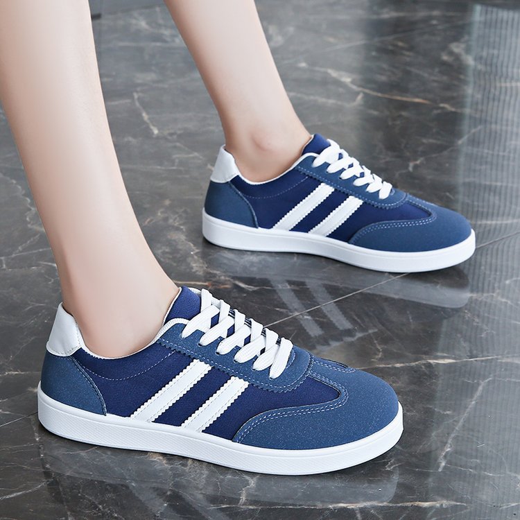 Damen Sneakers im sportlichen Retro-Look mit bequemer dämpfender Sohle