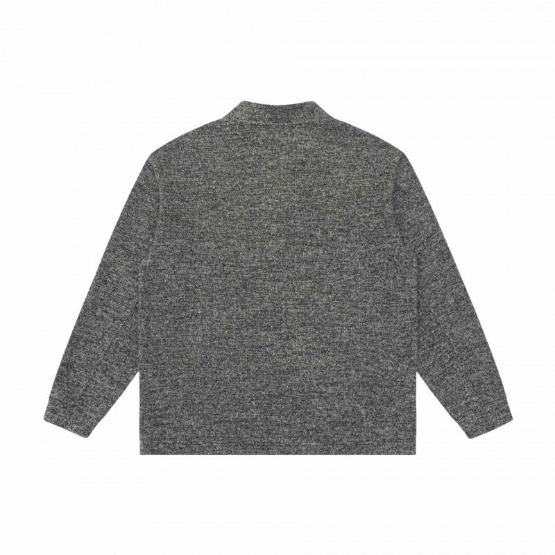 Unisex Feinstruktur-Henley-Strickpullover mit Raglanärmeln und Relaxed-Schnitt Shop Nory