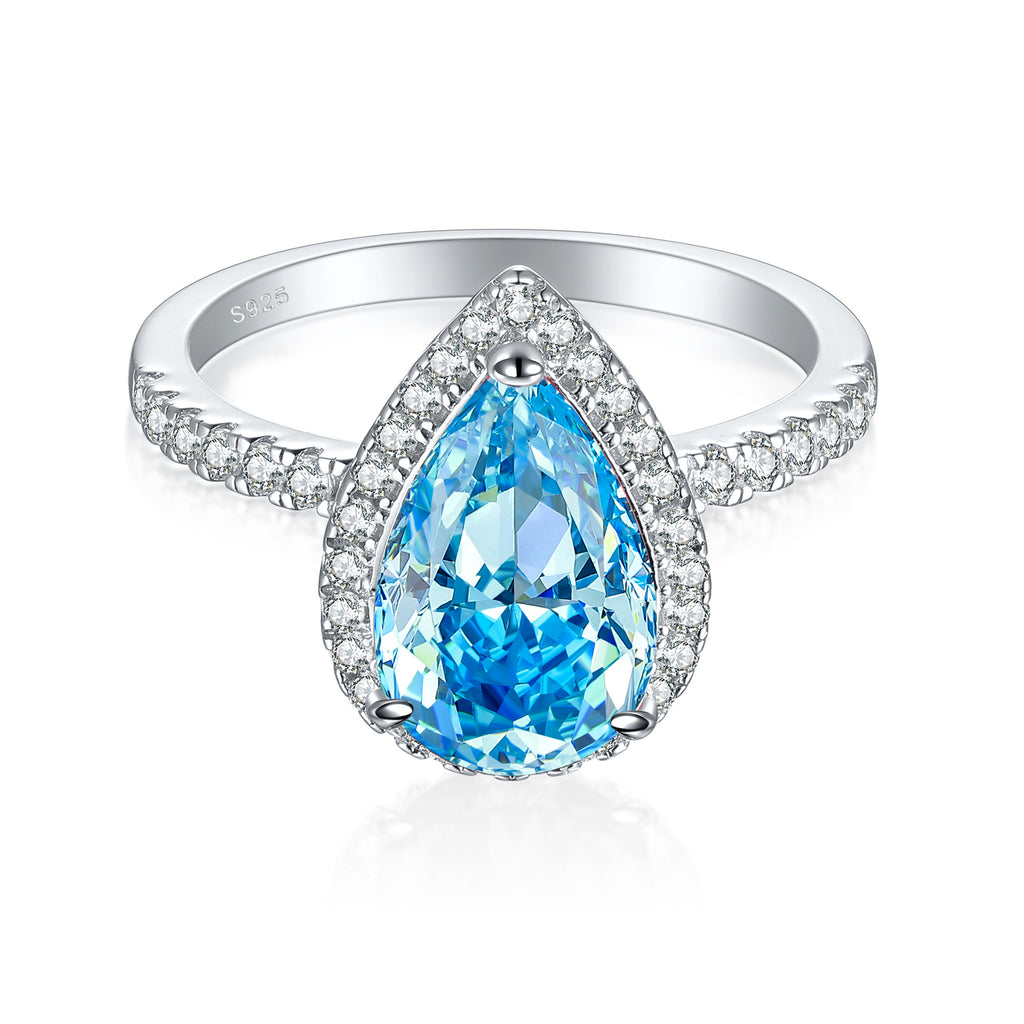 Damenring mit elegantem Kupfer-Zirkonia und filigranem Design Shop Nory