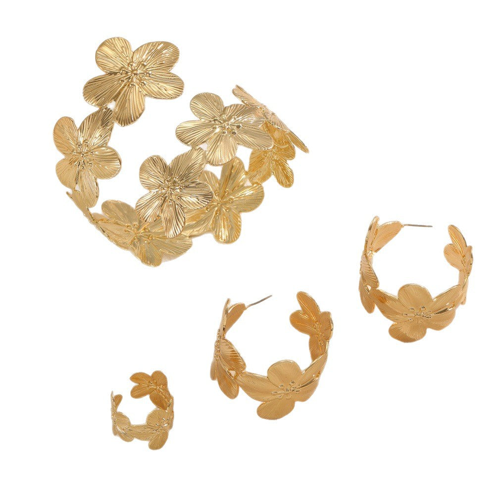 Damen Schmuckset mit modernem, geometrischem Design Shop Nory