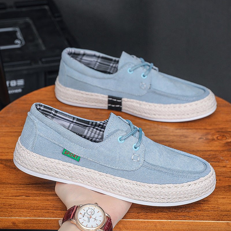 Herren Bequeme Freizeitschuhe mit Schnürung