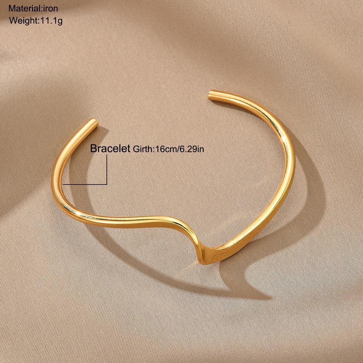 Damen Armreif mit elegantem geschwungenen Design Shop Nory