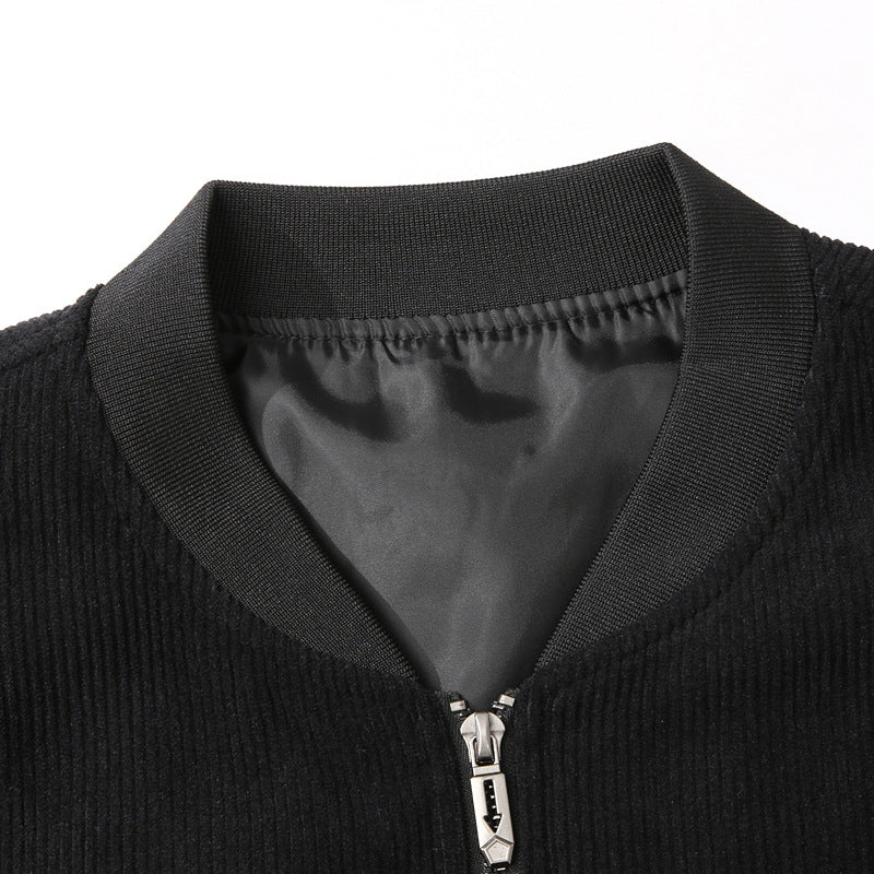 Herren Modische Bomberjacke mit stylischem Motorrad-Design Shop Nory