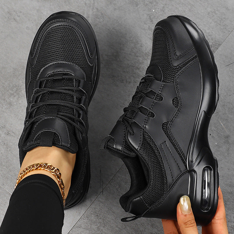 Damen Plateau-Sneaker mit Luftkissen-Sohle, atmungsaktivem Mesh und robuster Gummilaufsohle Shop Nory