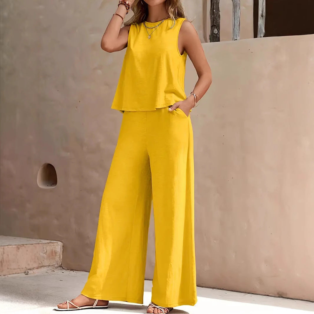 Damen Komfortables und elegantes Loungeset mit weitem Schnitt