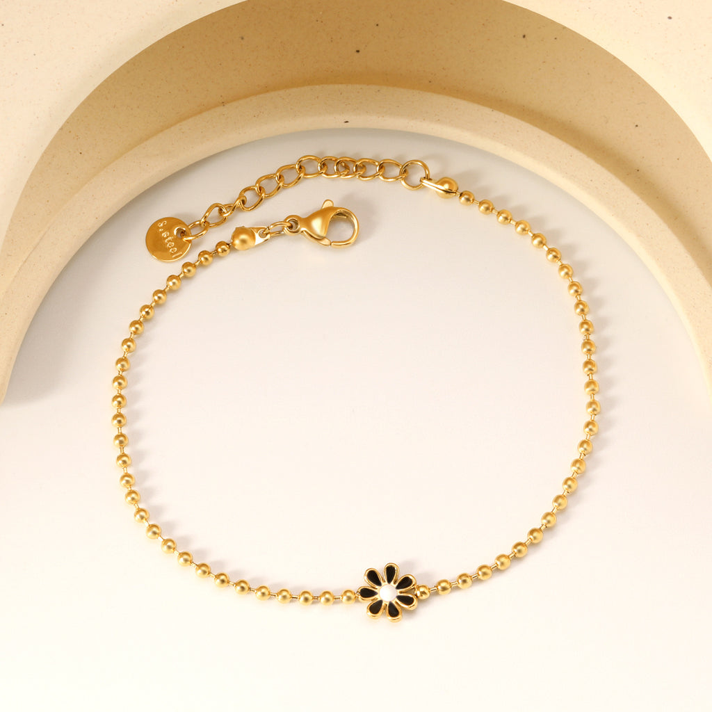 Damen Armband mit floralem Design und doppeltem Verstellmechanismus Shop Nory