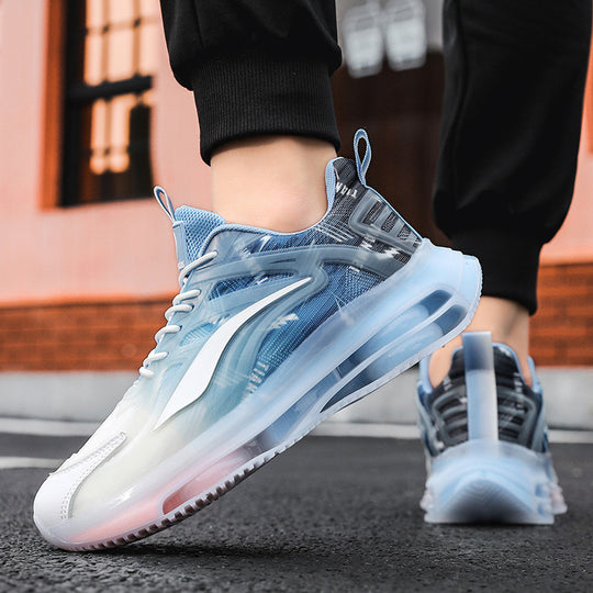 Unisex Futuristische luftgepolsterte leistungsorientierte Sneaker mit transparenter Sohle Shopy Nory