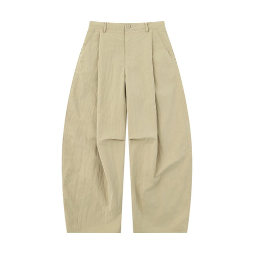 Damen Weite Culottehose mit hoher Taille und strukturierter Baumwollmischung Shop Nory