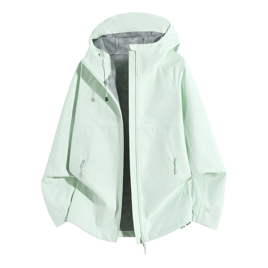 Damen Wetterfeste Kapuzenjacke mit belüftetem Kragen Shop Nory