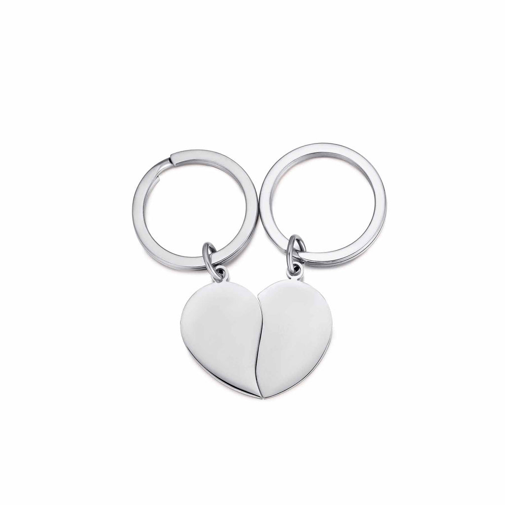 Damen Schlüsselanhänger mit herzförmigem Element Shop Nory