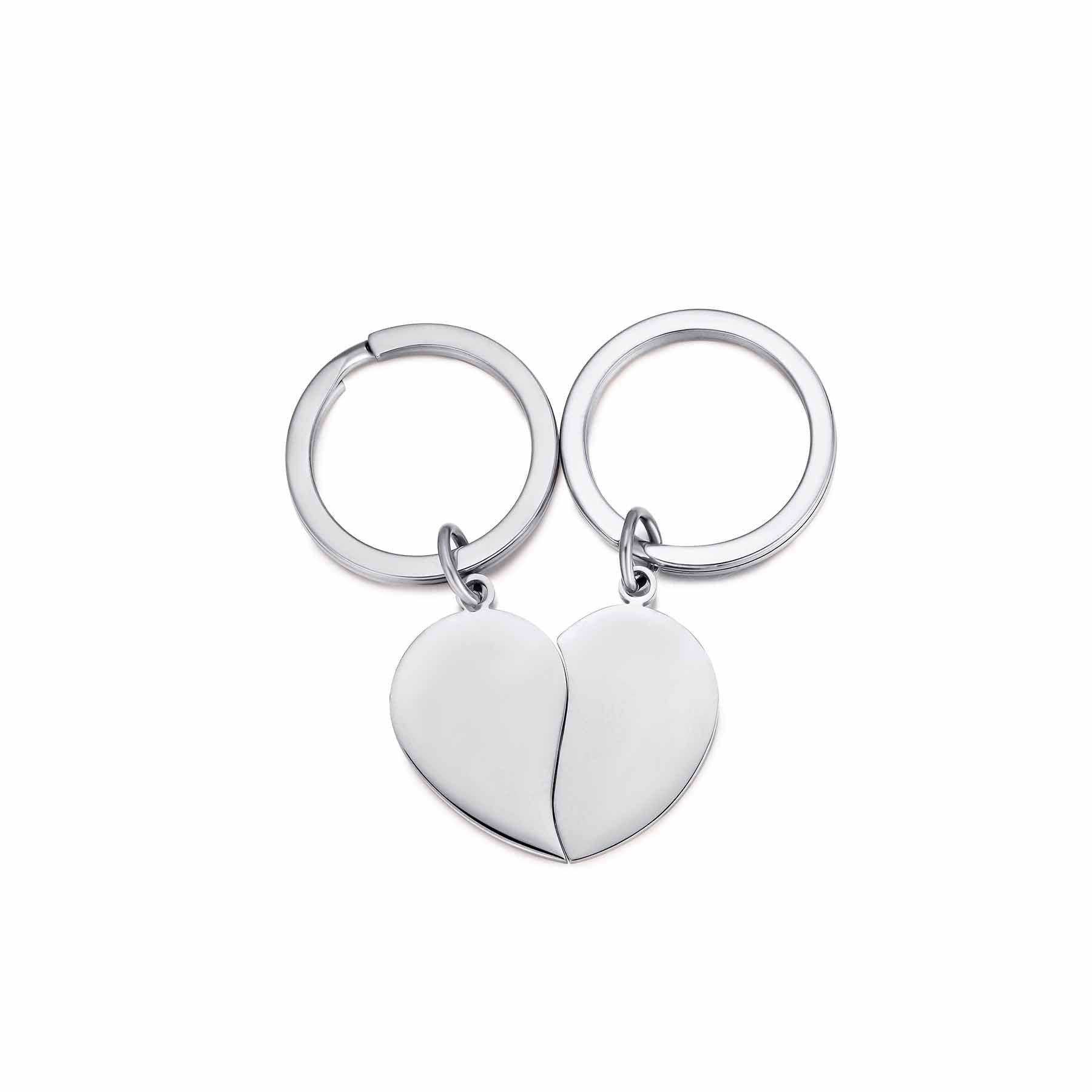 Damen Schlüsselanhänger mit herzförmigem Element Shop Nory