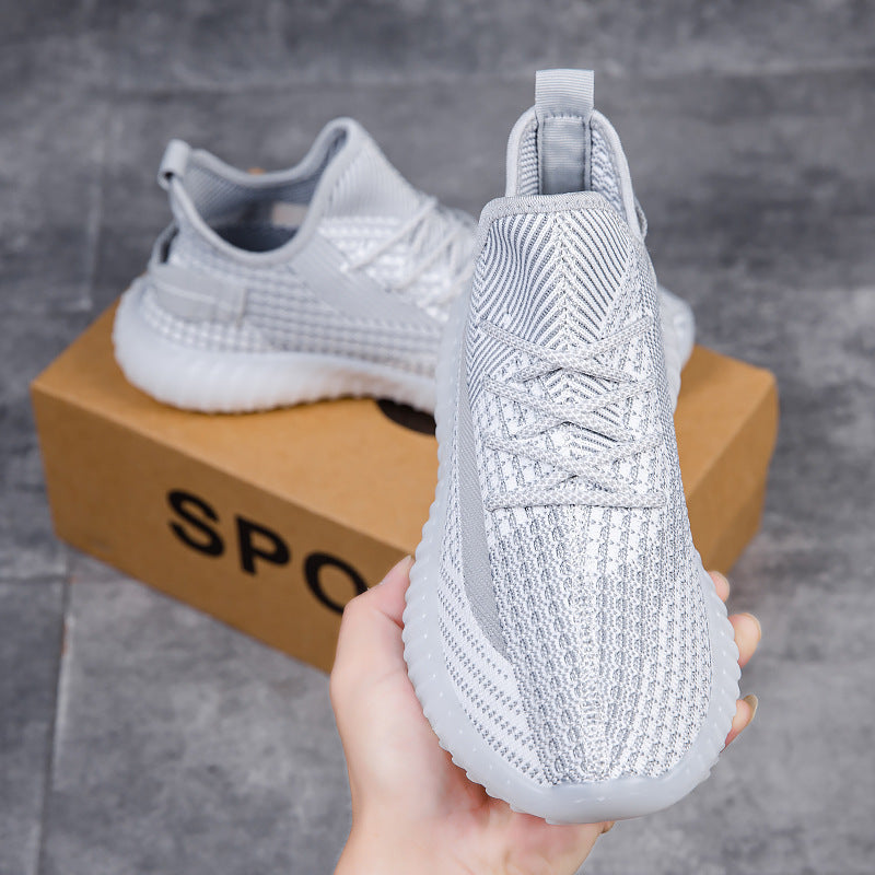 Unisex Strick-Sneakers mit sockenähnlichem Schaft und profiliertem Gummiprofil Shopy Nory