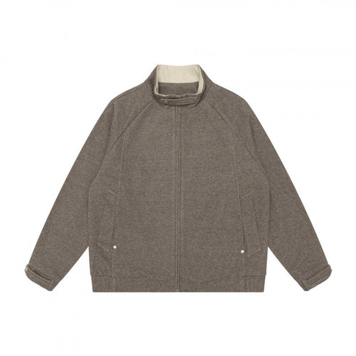 Herren Boxy-Zip-Blousonjacke mit Stehkragen, Raglanärmeln und verdecktem Reißverschluss Shop Nory