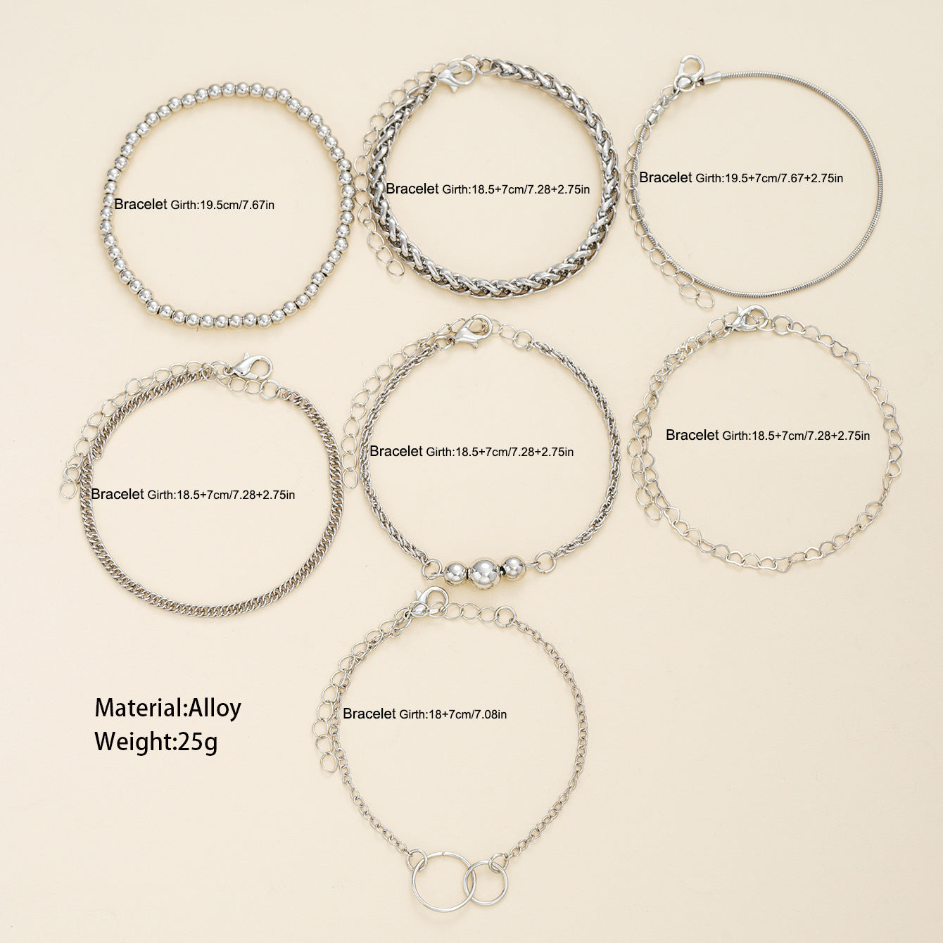 Damen Armband-Set mit modernen und eleganten Designs Shop Nory