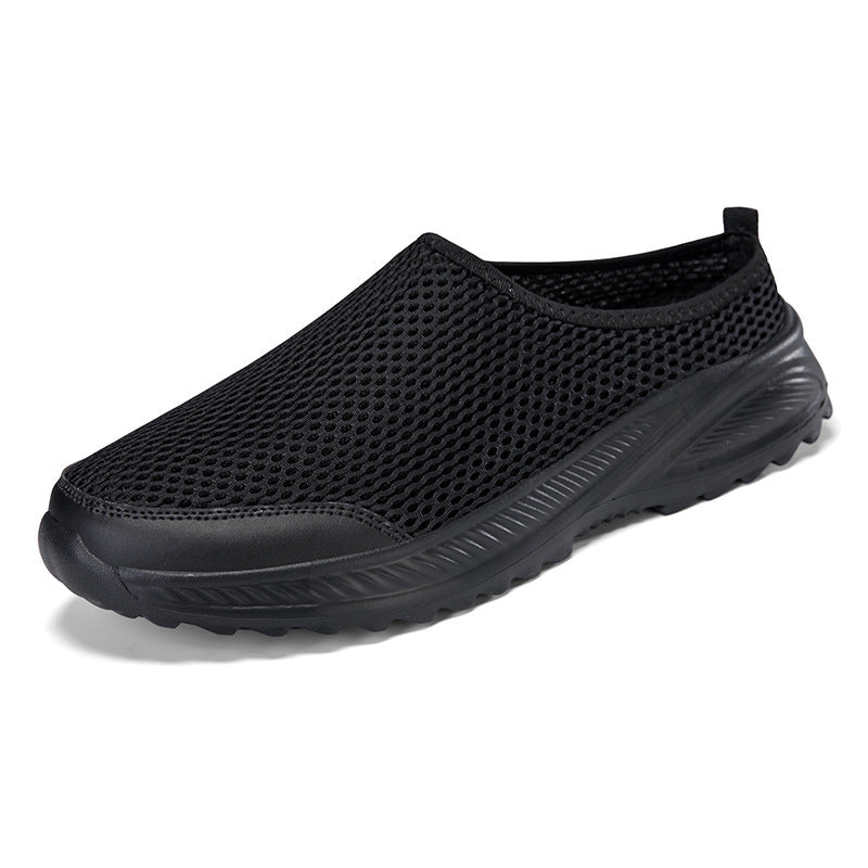 Unisex nan atmungsaktiver Mesh-Mule mit griffiger Flexlaufsohle und gepolstertem Komfortfußbett