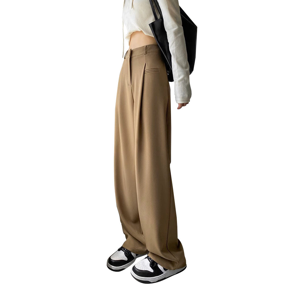 Damen Modische und bequeme Hochtaillierte Palazzo-Hose Shop Nory