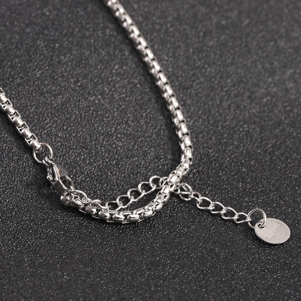 Herren Kette mit kunstvollem Kreuzanhänger Shop Nory