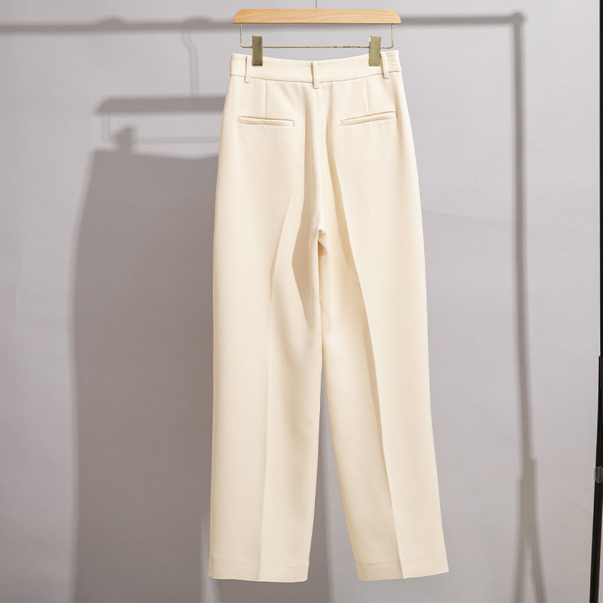 Damen Tailored Palazzo-Hose mit Bügelfalte und verdecktem Hakenverschluss Shop Nory