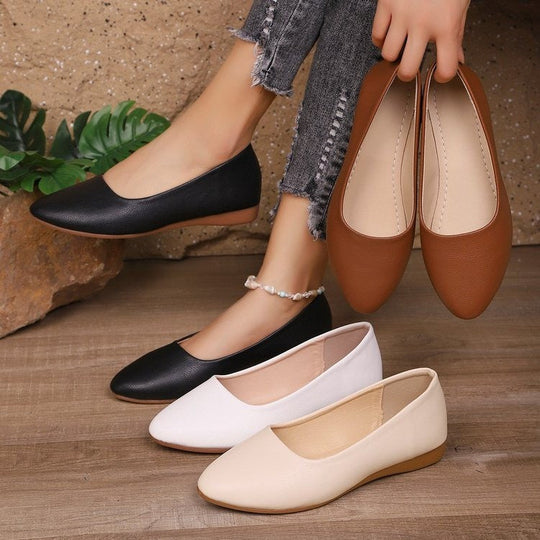 Damen Ballerinas mit flexiblem Fußbett und elegantem Design