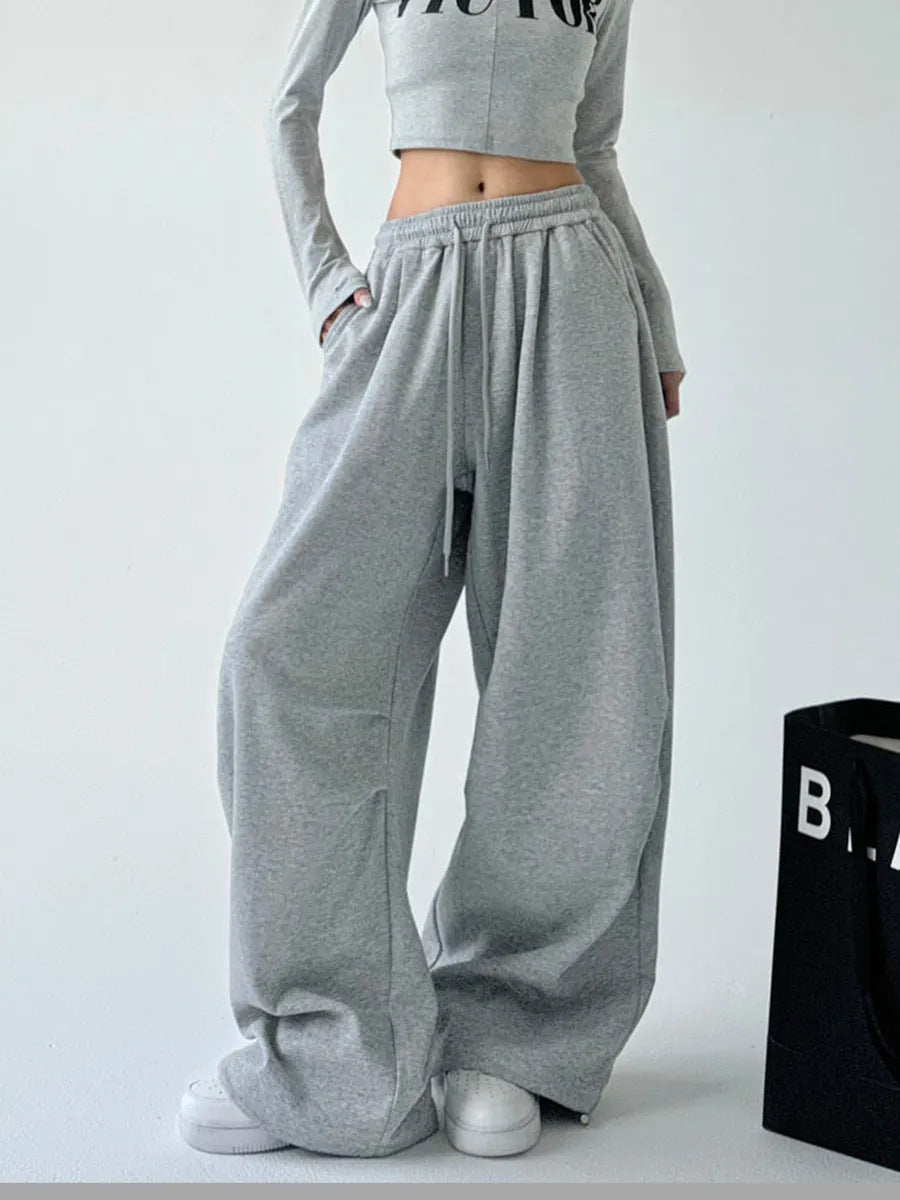 Damen Bequeme und lässige weite Jogginghose