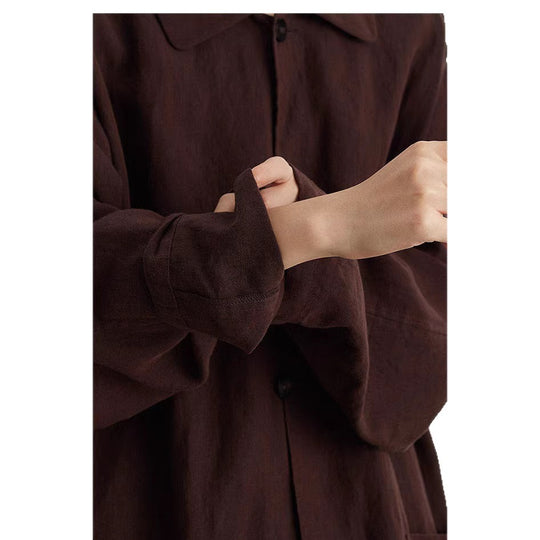 Damen Lässige und elegante Langarmbluse Shop Nory
