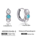 Damen Ohrhänger mit funkelnden Zirkonia-Steinen und modernem Design Shop Nory