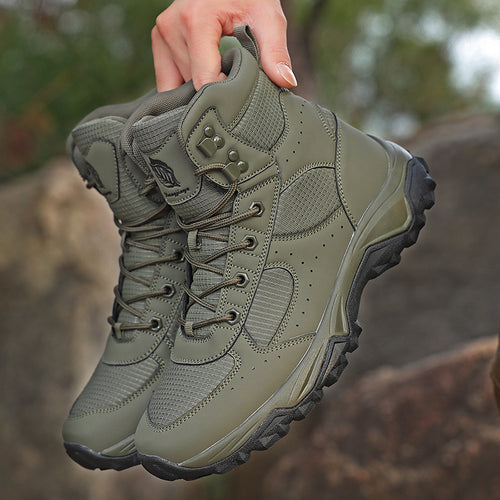 Herren Robuster Trekking- und Einsatzstiefel mit Knöchelstütze und profilierter Gummisohle Shop Nory