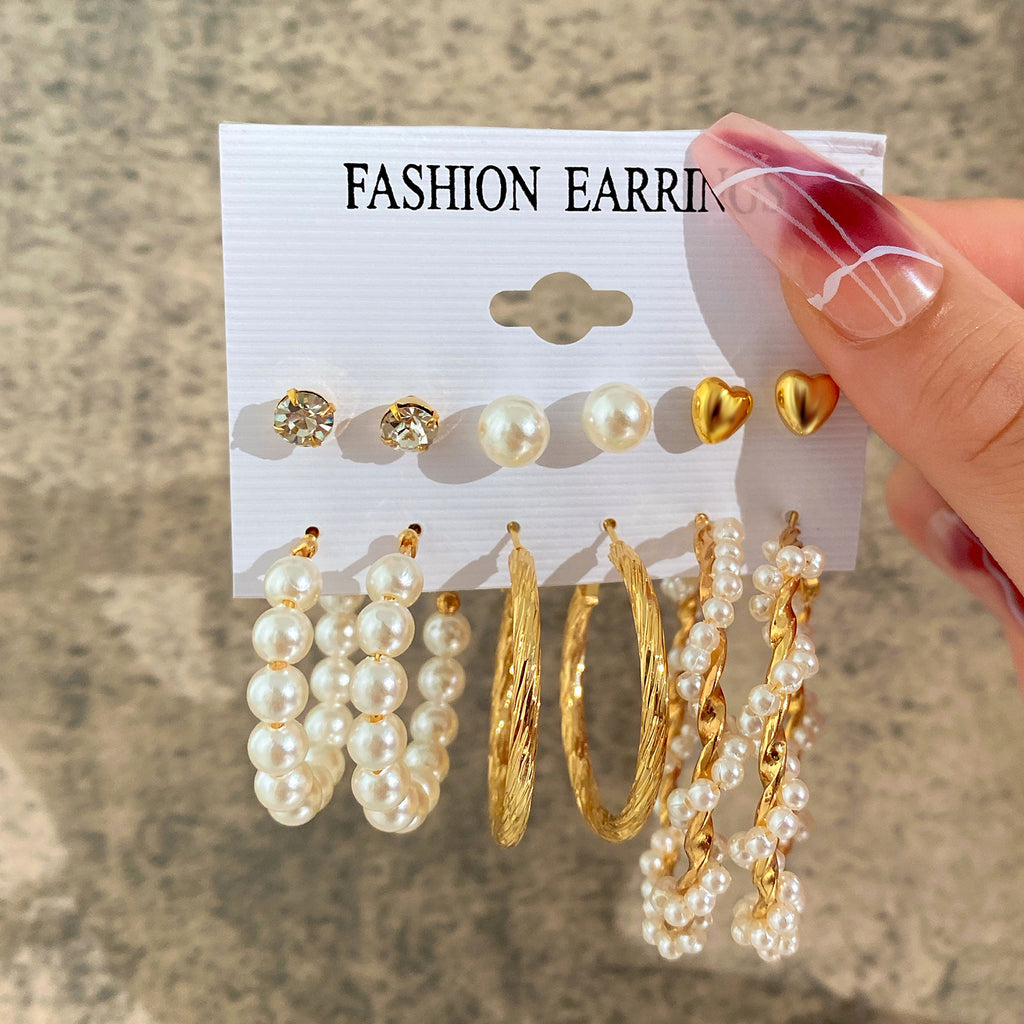 Damen Ohrringe Set mit vielfältigen Designs und modernen Akzenten Shop Nory