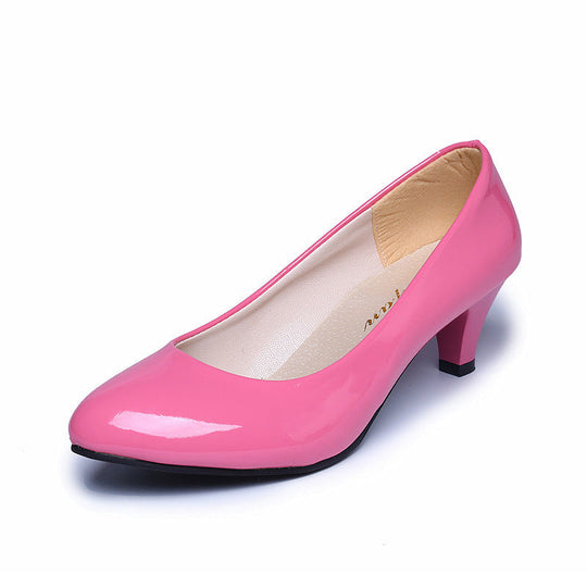 Damen klassische Pumps mit elegantem Absatz und modischem Design
