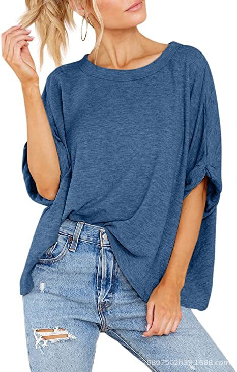 Damen lässiges Oversized T-Shirt