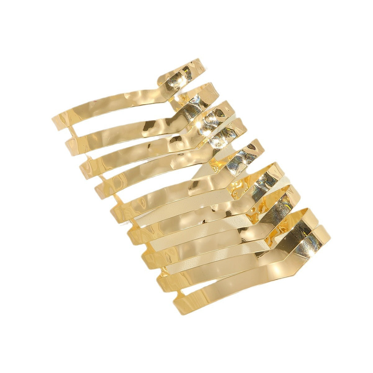 Damen Haarschmuck mit glänzenden, geschwungenen Elementen Shop Nory