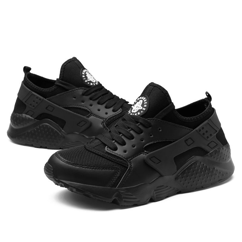 Damen sportliche Sneaker mit atmungsaktiver Oberflächenstruktur und rutschfester Sohle
