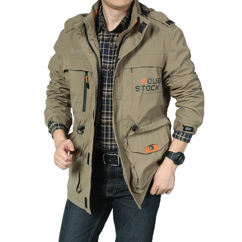 Herren funktionale Multifunktionsjacke