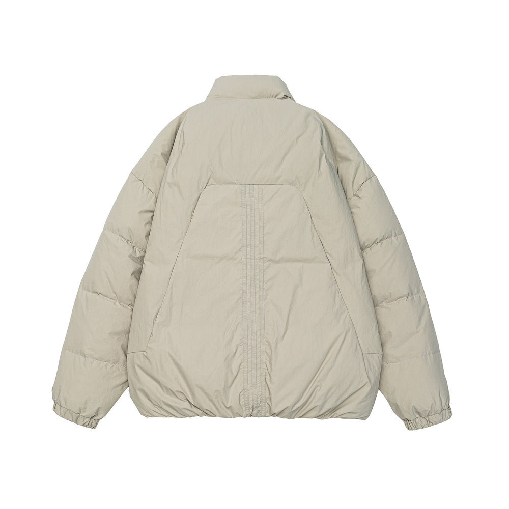 Damen Voluminöse Steppjacke mit hohem Stehkragen und winddichter Frontblende Shop Nory