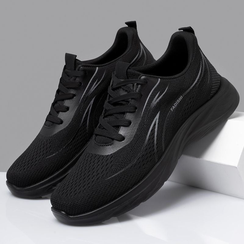 Herren Atmungsaktive Strick-Laufschuhe mit Komfortdämpfung und rutschfester Sohle Shop Nory