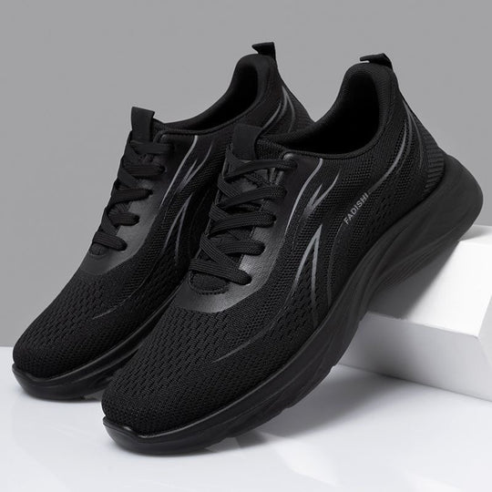 Herren Atmungsaktive Strick-Laufschuhe mit Komfortdämpfung und rutschfester Sohle Shop Nory