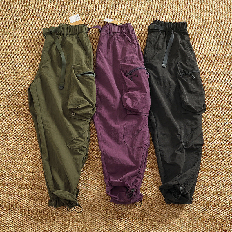 Herren Cargo-Hose mit praktischen Taschen und elastischem Bund Shopnory