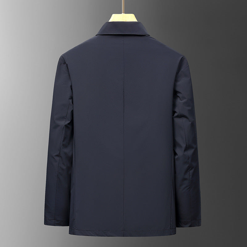 Herren Smart-Casual Reise-Sakko aus Stretch-Travel-Material mit aufgesetzten Taschen Shop Nory