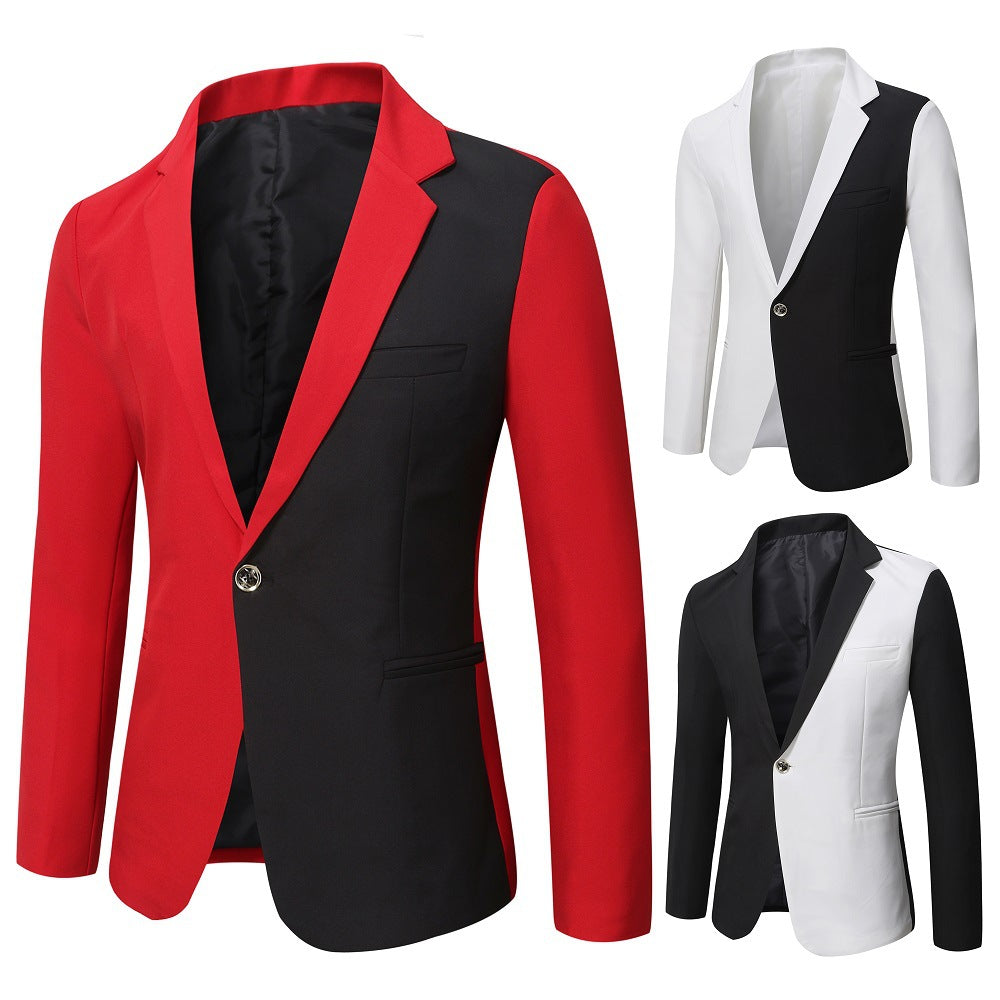 Herren Trendiger Zweischnit Blazer